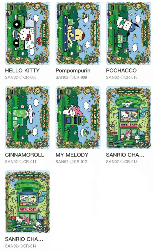 Sanrio Dreamy Collection – Summer Adventure Wave 4 – Chinese Only